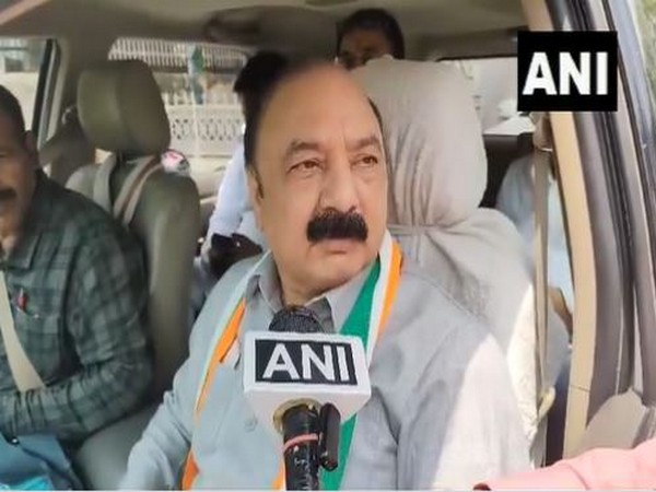 Congress candidate from Amethi, KL Sharma. (Photo/ANI)