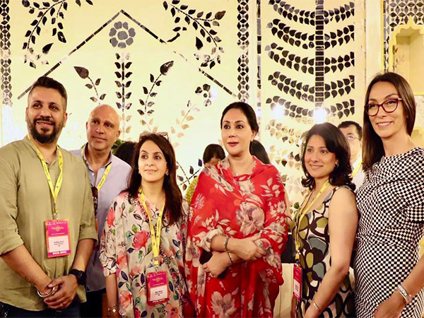 Rajasthan Deputy CM Diya Kumari at Great Indian Travel Bazaar (Photo credit/X@KumariDiya)