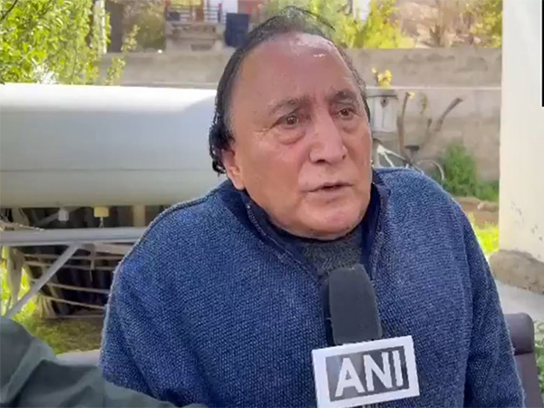 Qamar Ali Akhoon, the Additional General Secretary of National Conference Kargil Unit (Photo/ANI)