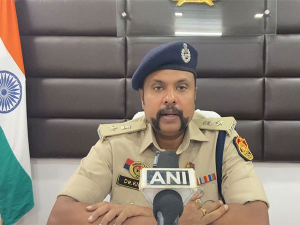 Superintendent of Police West Tripura Kiran Kumar (Photo/ANI)