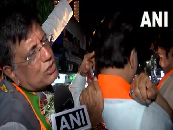 Union Minister and BJP candidate from Mumbai North, Piyush Goyal (Photo/ANI)