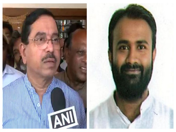 Dharwad  BJP candidate Pralhad Joshi and Congress candidate Vinod Asooti (Photo: ANI/ECI)