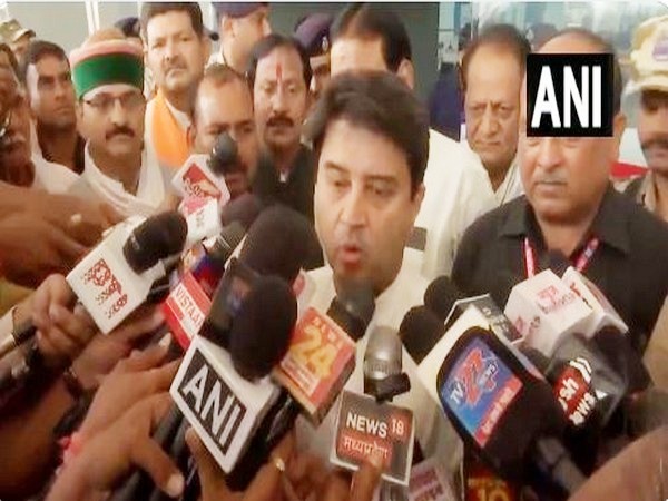Union Minister Jyotiraditya Scindia. (Photo/ANI)
