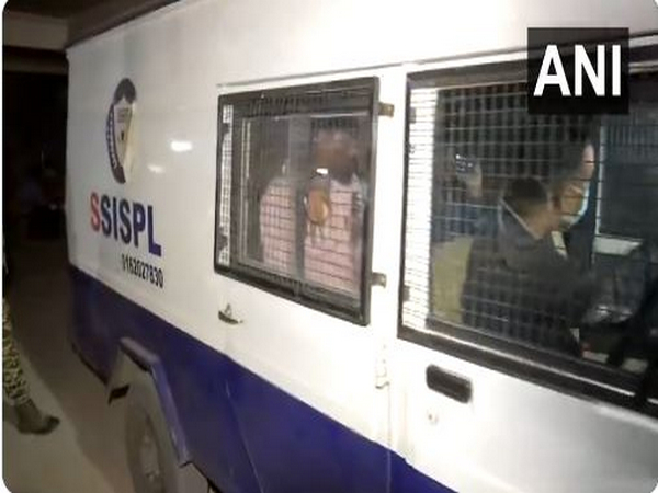 Steel trunks filled with recovered cash taken away from the residence of household help of Sanjiv Lal (Photo/ANI)
