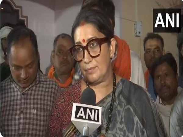 Union Minister Smriti Irani (Photo/ANI)