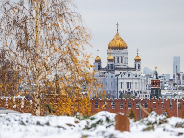A view shows the Moscow Kremlin Wall (Photo/Reuters)