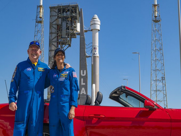 NASA's Boeing Crew Flight Test astronauts Barry Wilmore and Sunita Williams (Photo/NASA)