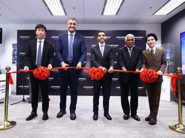The official ribbon cutting and event in Singapore