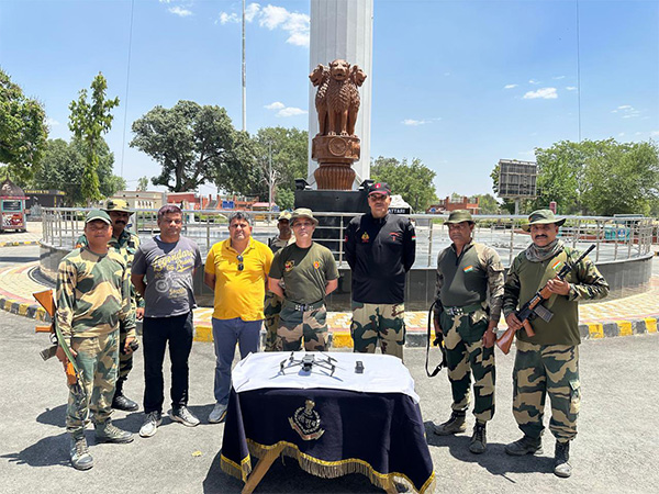 Seized drone (Pic credit/ @BSF_Punjab)