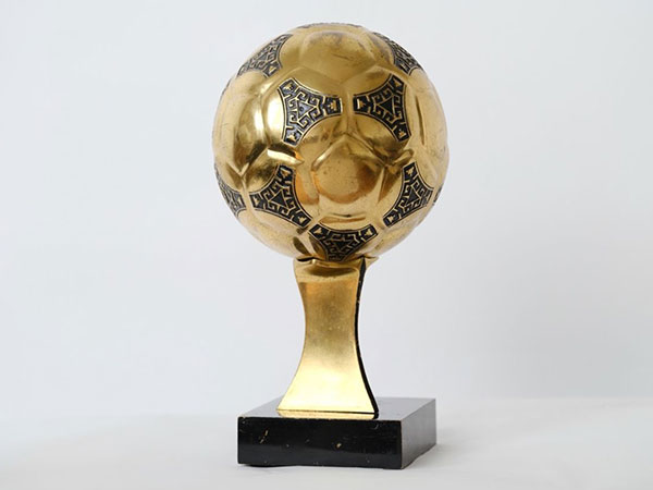 Diego Maradona’s Adidas Golden Ball Trophy, Awarded For Best Player At The 1986 FIFA World Cup In Mexico To Go Up For Auction