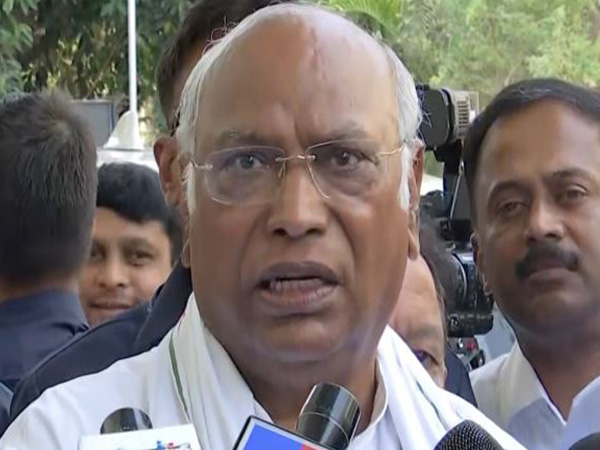 Congress president Mallikarjun Kharge (Image/ANI)