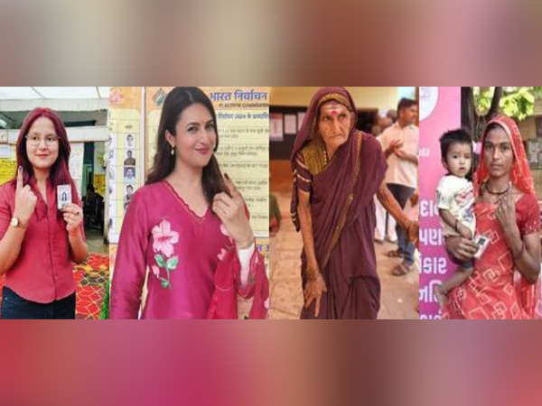 Women voters at the polling stations (Photo credit/ECI)