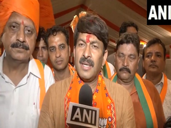 BJP MP and leader Manoj Tiwari. (Photo/ANI)