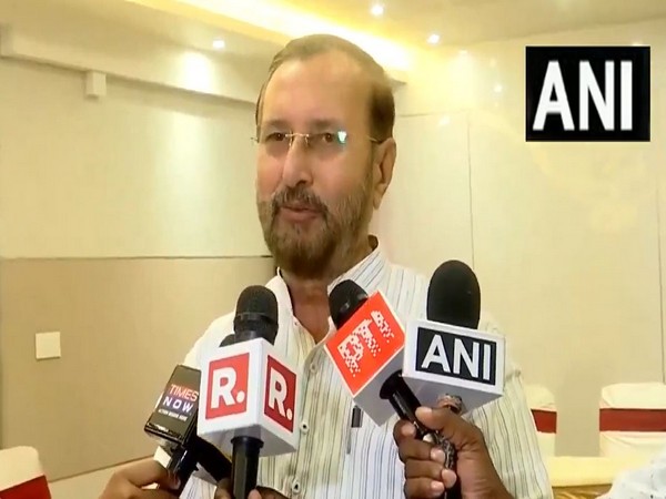 Bharatiya Janata Party (BJP) leader Prakash Javadekar (Image/ANI)