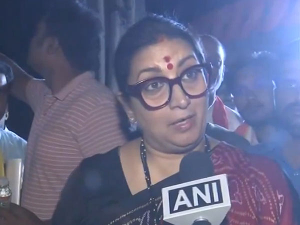 Union Minister Smriti Irani (Photo/ANI) 