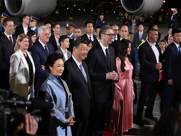 Chinese President Xi Jinping arrives in Serbia (Image Credit: Reuters)