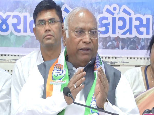 Congress president Mallikarjun Kharge. (Photo/ANI)