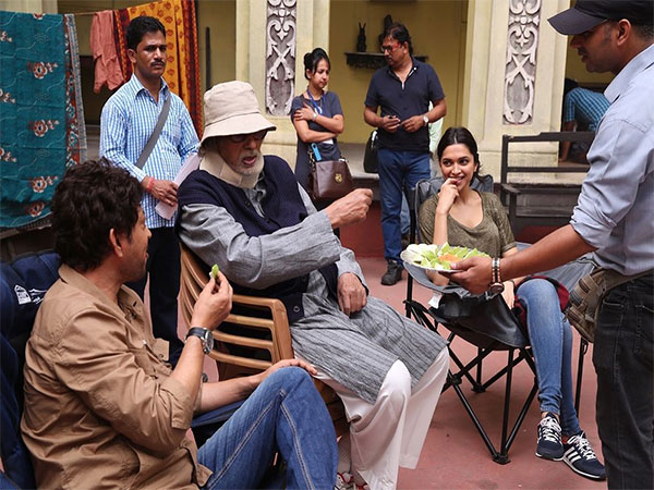 Amitabh Bachchan, Deepika Padukone, late actor Irrfan Khan (Image Source: Instagram)