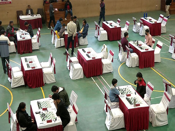 Players participating in chess tournamnet (Photo: ANI)