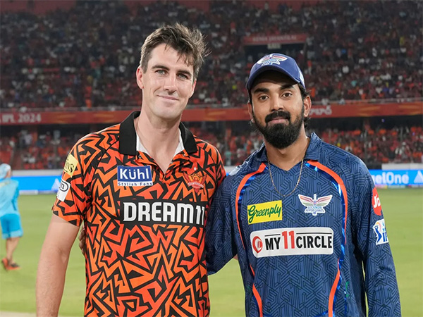 Pat Cummins and KL Rahul at toss. (Picture: IPL)