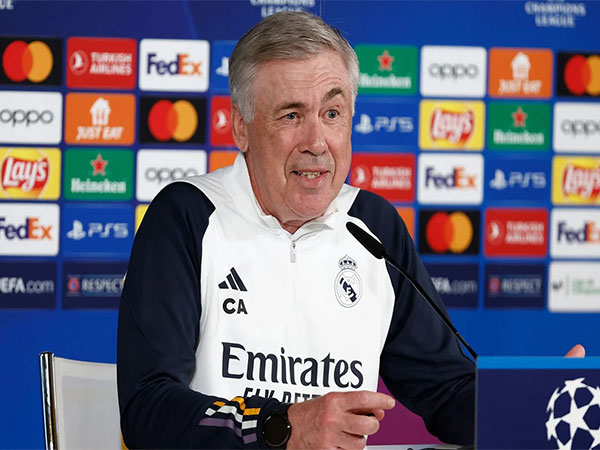 Real Madrid head coach Carlo Acncelotti. (Picture: Real Madrid)