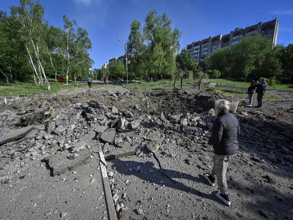 Aftermath of a Russian military strike in Zaporizhzhia (Photo/Reuters)