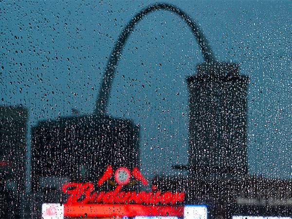 A view of Gateway Arch as storms move through St Louis region (Image Credit: Reuters)