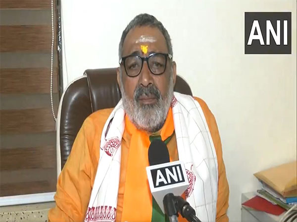 Union Minster Giriraj Singh (Image/ ANI)