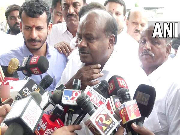 JD(S) leader HD Kumaraswamy. (Photo/ANI)