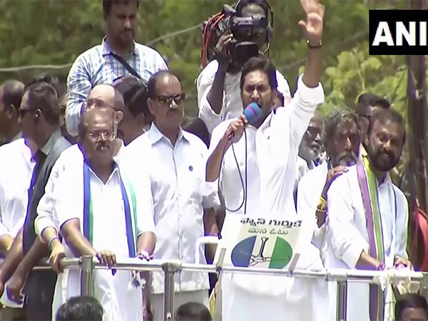 Andhra Pradesh CM YS Jagan Mohan Reddy (Image/ANI)