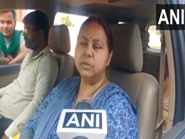 RJD candidate from Patliputra Lok Sabha constituency Misa Bharti. (Photo/ANI)