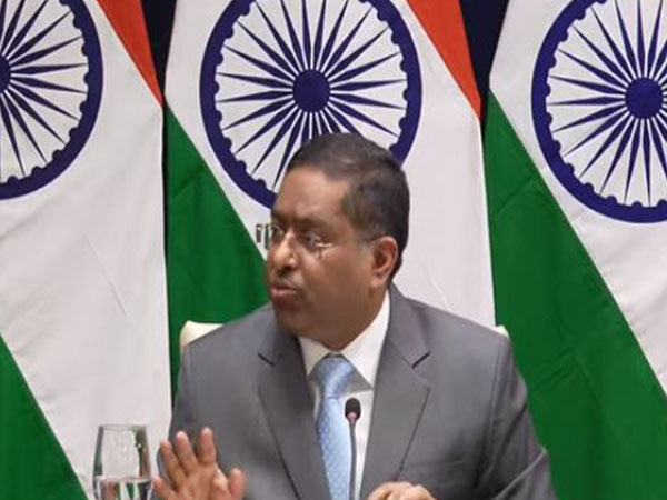 Ministry of External Affairs official spokesperson, Randhir Jaiswal (Photo/ANI)