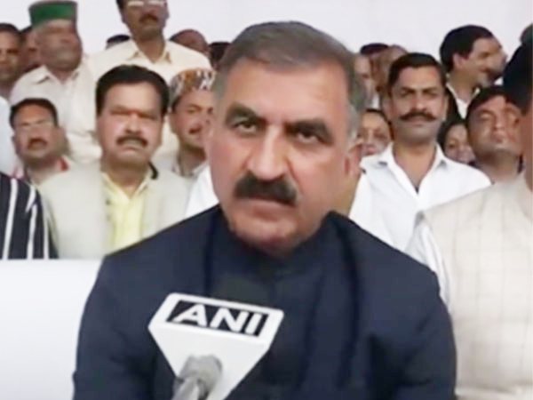 Himachal Pradesh CM Sukhvinder Singh Sukhu (Photo/ANI)