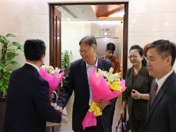 Newly-appointed Chinese Ambassador to India Xu Feihong arrives in Delhi (Image Credit: Chinese Embassy in India)
