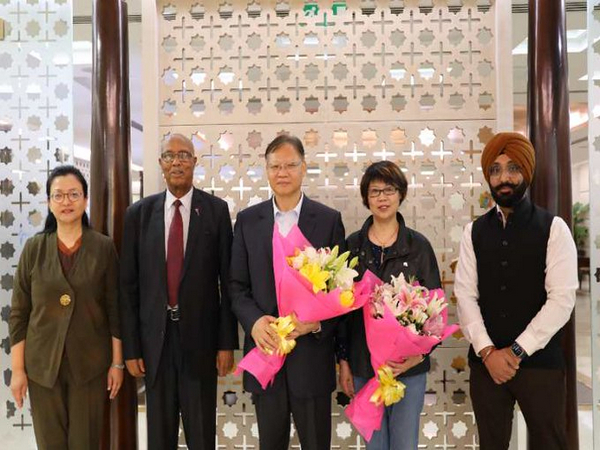 Chinese Ambassador to India Xu Feihong arrives in Delhi (Image Credit: X/@China_Amb_India)