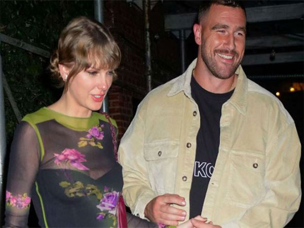 Taylor Swift, Travis Kelce (Image source: X)