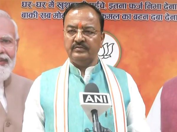 Uttar Pradesh Deputy Chief Minister Keshav Prasad Maurya (Photo/ANI)