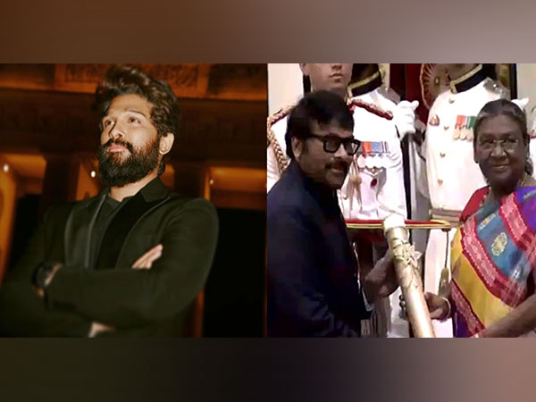 Allu Arjun, Chiranjeevi (Image Source: Instagram, ANI)