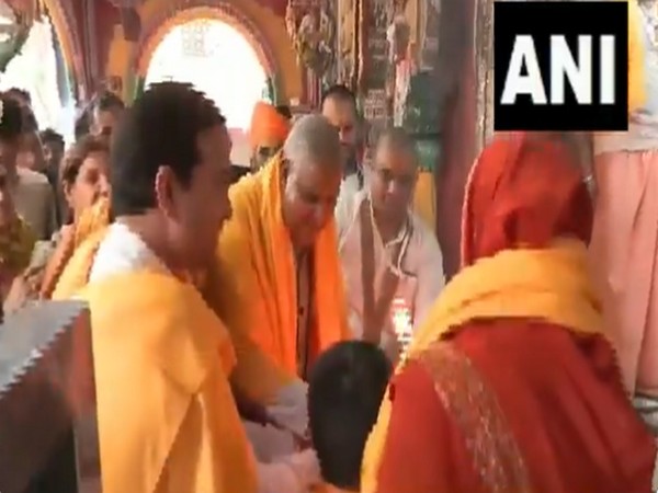 Vice President Jagdeep Dhankhar. (Photo/ANI)