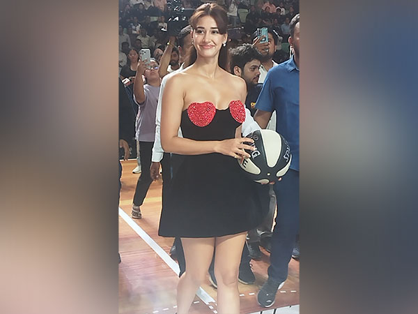 Bollywood Actor Disha Patani at the launch of Indian National Basketball League Pro (Image: INBL)