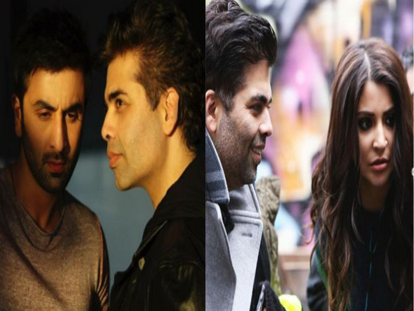 Karan Johar, Ranbir Kapoor, Anushka Sharma (Image Source: Instagram)