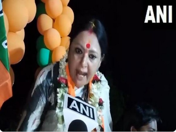 Agnimitra Paul, the BJP MLA from Asansol in West Bengal (Photo/ANI)