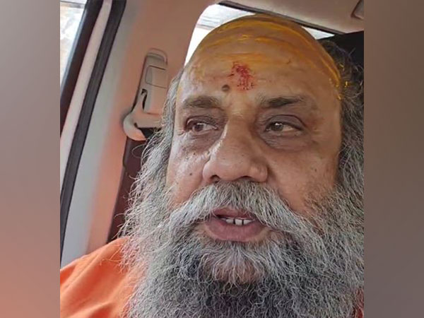 Mahant Narayan Giri, Juna Akhara spokesperson (Photo/ANI)