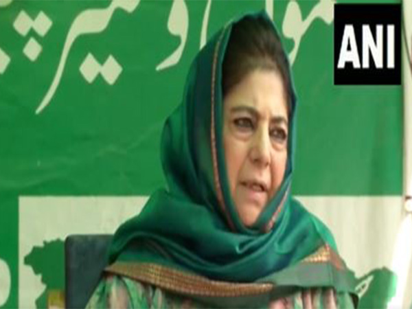 PDP Chief Mehbooba Mufti (Photo/ANI)