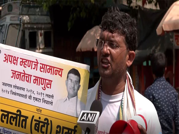 Independent MP candidate Lalit, alias Bunty Sharma. (Photo/ANI)