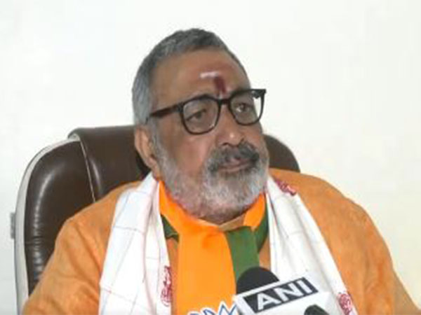 Bharatiya Janata Party leader and Union Minister Giriraj Singh (Photo/ANI)