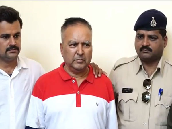 Accused Abhay Rathore in police custody (Photo/ANI)