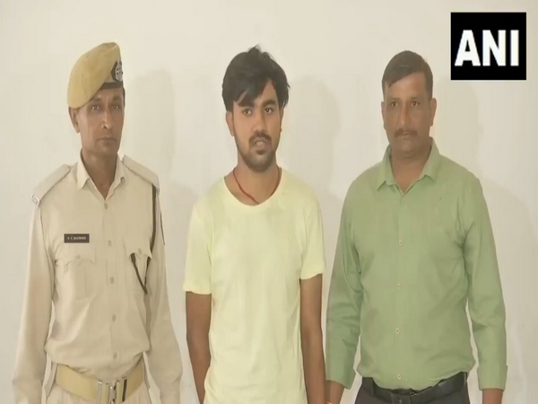 College student arrested after entering ground to meet Dhoni during IPL match. (Photo/ ANI)