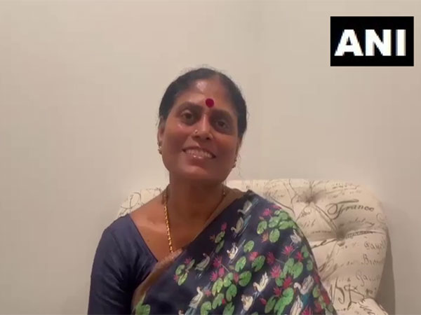 APCC chief YS Sharmila's mother, YS Vijayalakshmi (Image/ANI)