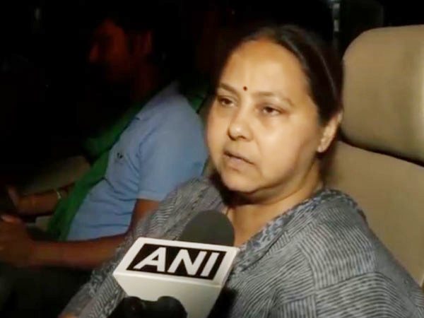 RJD leader Misa Bharti (Photo/ANI)